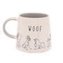Widdop & Co Taza Woof Cats & Dogs Disney Cerámica