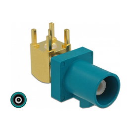DeLOCK 89774 Conector FAKRA C Macho 90° PCB