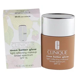 Clinique Even Better Glow Base líquida WN 98 Flan de caramelo SPF 15