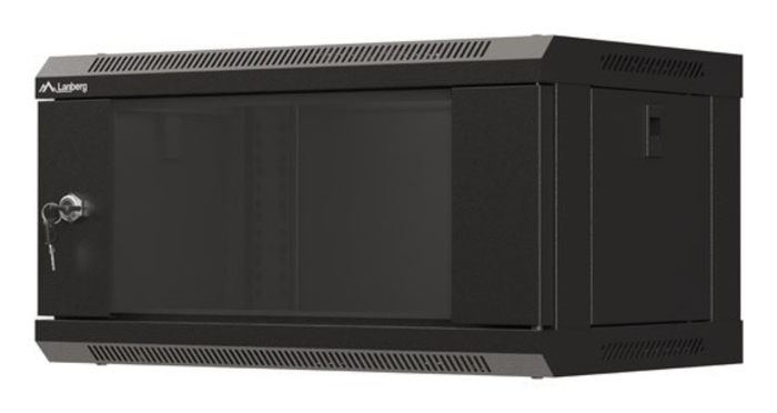 LANBERG WF03-5304-10B armario rack 4U Bastidor de pared Negro