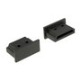 DeLOCK 64031 Cubierta antipolvo para puerto Micro-HDMI con asa, 10 unidades, Negro