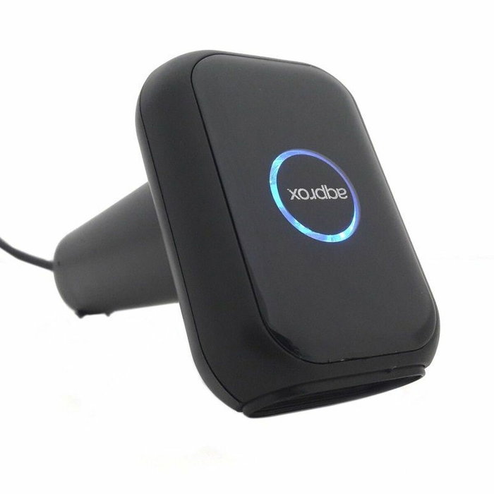 Approx appLS16HD2D Lector de Códigos de Barras 1D/2D USB Negro