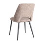 Ixia Silla Jaspeado Taupe Tejido-Metal