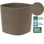 Garden Id Maceta con reserva de agua 08310307 Taupe 40 x 40 cm 100% residuos domésticos 100% reciclable