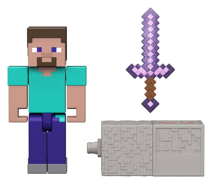 Minecraft Figura Steve 8 cm