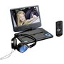 Lenco DVP-910BU Reproductor de DVD portátil Convertible Azul/Negro