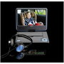 Lenco DVP-910BU Reproductor de DVD portátil Convertible Azul/Negro