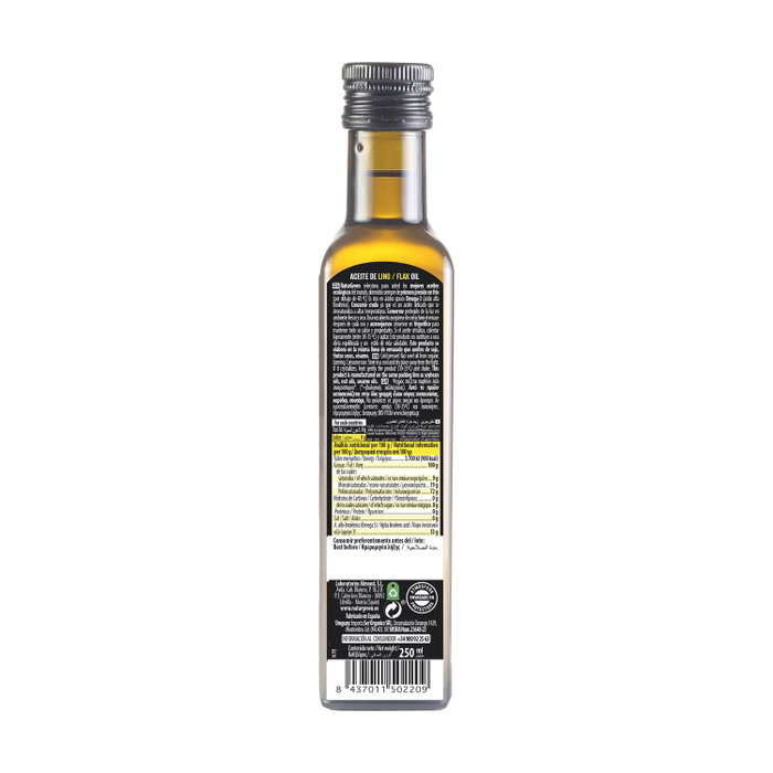 NaturGreen Aceite de lino Bio 250 ml NaturGreen Aceite de lino Bio 250 ml