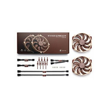 Noctua NF-A14x25r G2 PWM Sx2-PP 140mm Marrón/Beige