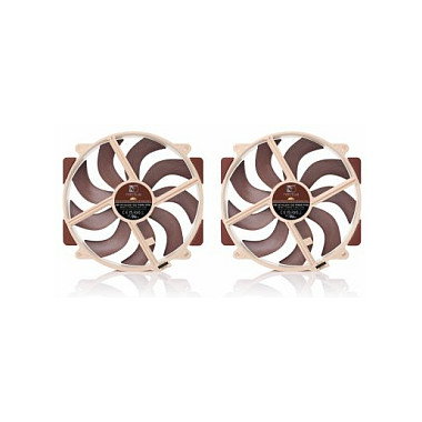 Noctua NF-A14x25r G2 PWM Sx2-PP 140mm Marrón/Beige