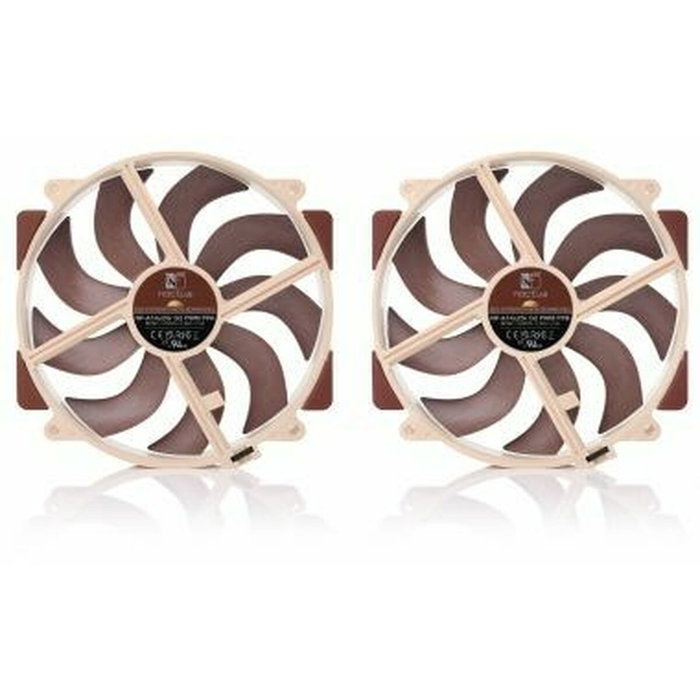 Noctua NF-A14x25r G2 PWM Sx2-PP 140mm Marrón/Beige