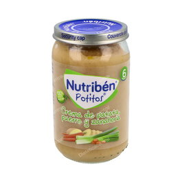 Nutriben Potito Crema Patata-Puerro-Zanahoria 235G