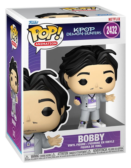 Funko Figura Pop! Animation KPop Demon Hunters Bobby