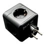 Fbright Clavija Modular 5 Tomas Schuko 2p+t 16a 250v~ 3680w Negra Compatible Ref. 40292, 40293