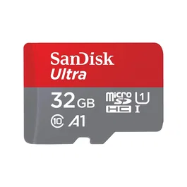 SanDisk Ultra microSD 32 GB MiniSDHC Clase 10 UHS-I 100 MB/s Gris Rojo
