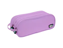 Grafoplas Estuche portatodo Bits&Bobs doble color lavanda 245x95 mm