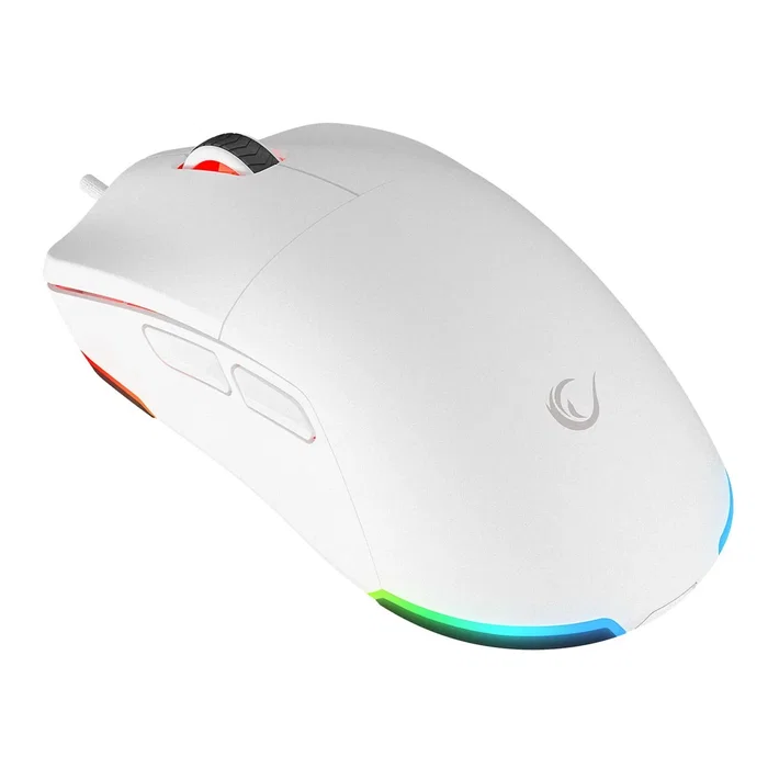 Rampage BLINK Ratón Gaming Conductor USB 12800 DPI RGB Sensor Óptico Blanco