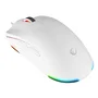 Rampage BLINK Ratón Gaming Conductor USB 12800 DPI RGB Sensor Óptico Blanco