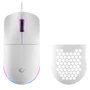 Rampage BLINK Ratón Gaming Conductor USB 12800 DPI RGB Sensor Óptico Blanco