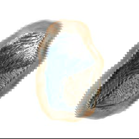 Summa Fuente de Gres Caracola Azul Mar Azul, Vajilla, 29.5x19 cm (Set de 6)