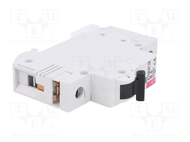 ETI POLAM Interruptor magnetotérmico ETIMAT 10 1P B6 6A 10kA ETI POLAM Interruptor magnetotérmico ETIMAT 10 1P B6 6A 10kA