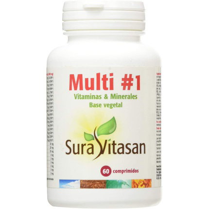 SURA VITASAN Multi 1 Vitaminas y Minerales 60 comprimidos