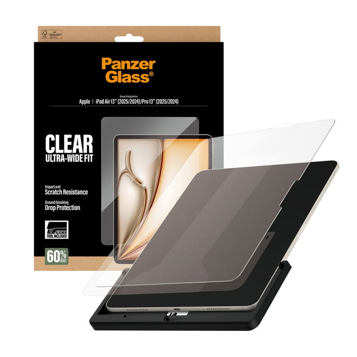 PanzerGlass Protector de Pantalla para iPad Air 13 y iPad Pro 13 (2024–2025)