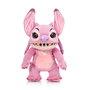 Famosa Re002000 Peluche Angel FX de Lilo & Stitch, Amiga de Stitch con Sonidos y Reacciones, Rosa Aterciopelado, Licencia Disney