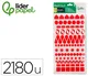 Liderpapel Gomets figuras surtidas bolsa de 20 hojas