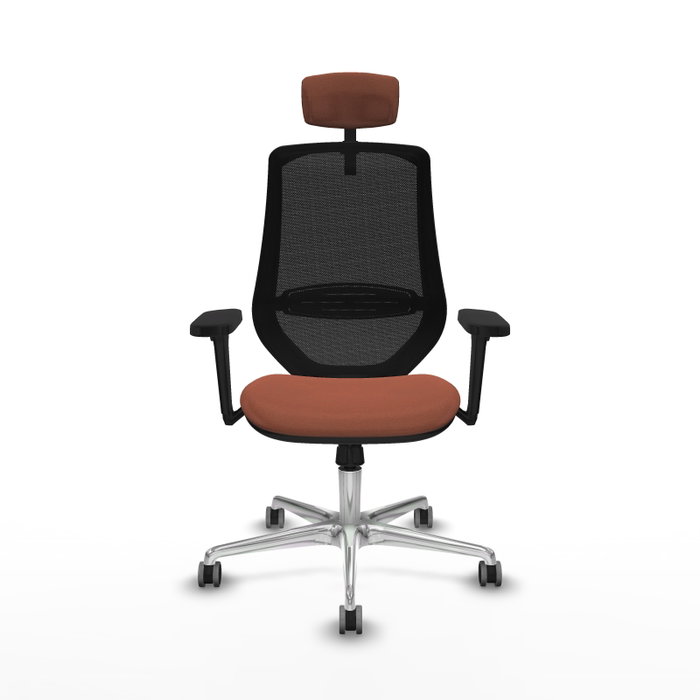 PIQUERAS Y CRESPO Silla de oficina Mardos con Mecanismo Sincro Marrón y Negro PIQUERAS Y CRESPO Silla de oficina Mardos con Mecanismo Sincro Marrón y Negro
