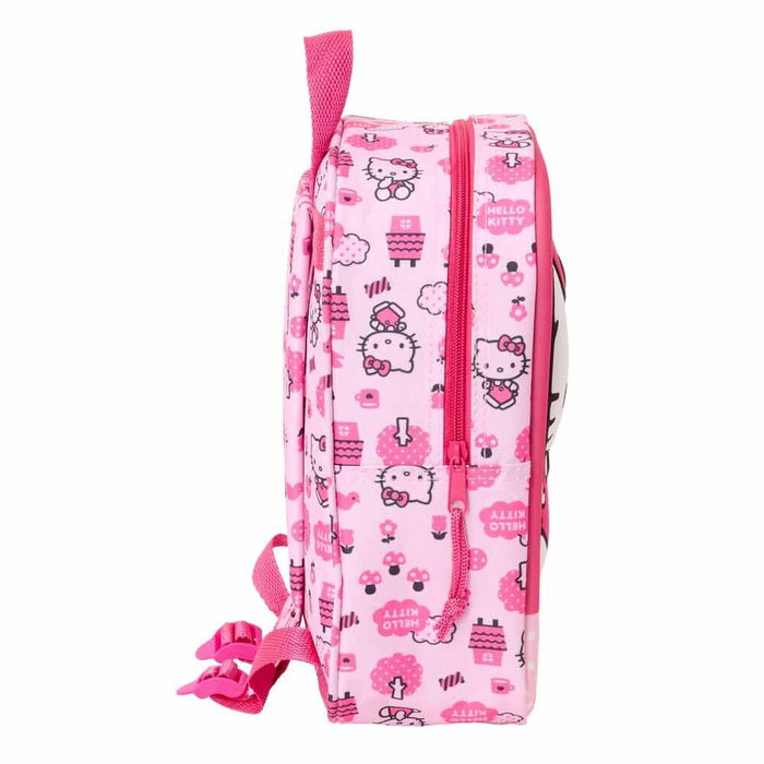 SAFTA Mochila 3D Hello Kitty Guarderia Preescolar 27cm
