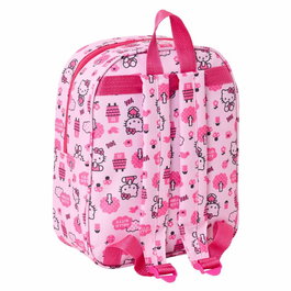 SAFTA Mochila 3D Hello Kitty Guarderia Preescolar 27cm