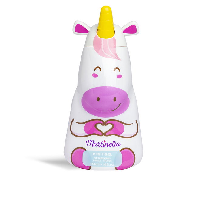 Martinelia Champú y Gel de Ducha Infantil con Envase Unicornio 414 ml - Fragancia Irresistible para Niños y Bebés Martinelia Champú y Gel de Ducha Infantil con Envase Unicornio 414 ml - Fragancia Irresistible para Niños y Bebés