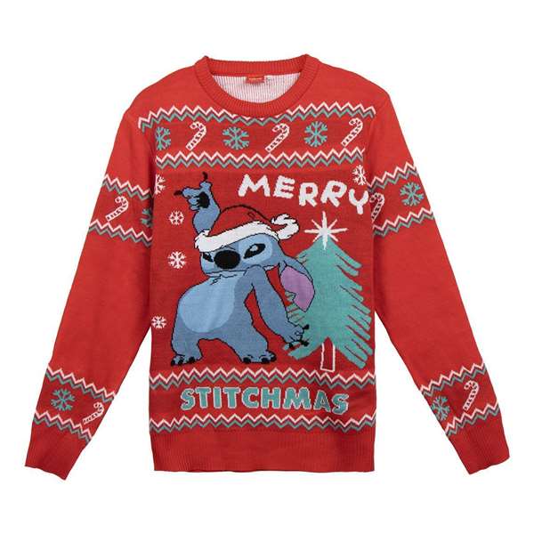 Cerdá Jersey Punto Navideño Stitch Talla XS