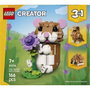 LEGO Creator 3 en 1 Lindo Hámster con Flor 31376