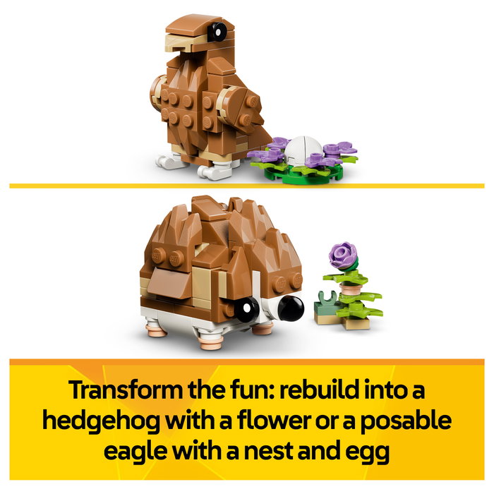 LEGO Creator 3 en 1 Lindo Hámster con Flor 31376