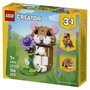 LEGO Creator 3 en 1 Lindo Hámster con Flor 31376