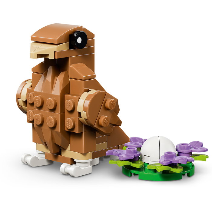 Lego Creator Lindo Hámster con Flor 31376 - Set 3 en 1 con 166 Piezas para Construir Animales