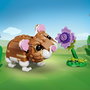 Lego Creator Lindo Hámster con Flor 31376 - Set 3 en 1 con 166 Piezas para Construir Animales