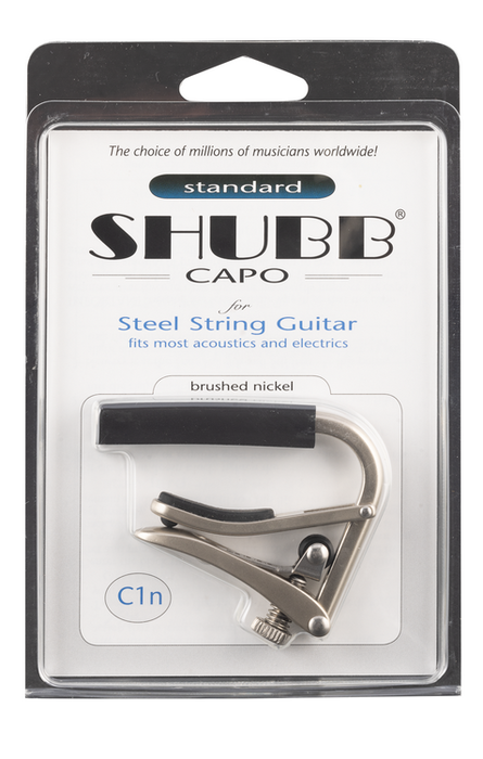 Shubb C1N Cejilla de Níquel para Acústica/Eléctrica