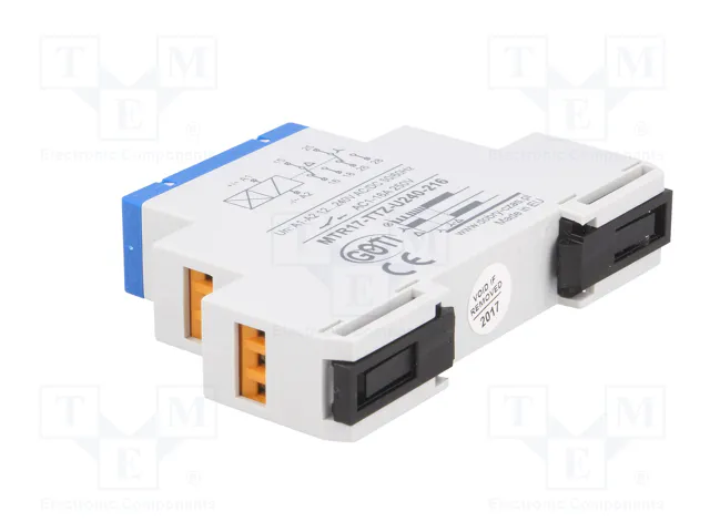 DOBRY CZAS MTR17-TTZ-U240-216 Relé de tiempo 10s÷1h 12÷240VAC DOBRY CZAS MTR17-TTZ-U240-216 Relé de tiempo 10s÷1h 12÷240VAC