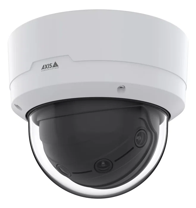 Axis Q3839-PVE - Cámara de Seguridad IP Exterior 29MP (7552x3776) Almohadilla con 4 Sensores, Visión Nocturna, PTZ, IP66/67, PoE