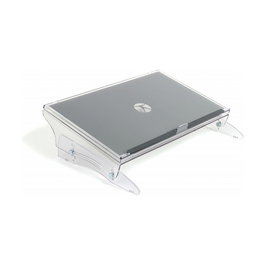 BakkerElkhuizen FlexDesk 640 Soporte para Documentos Ajustable, Altura 110-180 mm, 3 Ángulos, Material Reciclado, Gris/Transparente