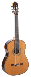 Admira Artista Serie Conservatorio Guitarra Clásica con Tapa de Cedro y Fondo de Ébano