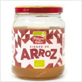 LA FINESTRA SUL CIELO Sirope De Arroz 400Gr Bio Endulzante Vegano Para Infusiones Tés Cafés Biscotes Y Tostadas Con Certificación Ecológica