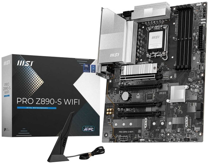 MSI PRO Z890-S WIFI Placa Base Intel Z890 LGA 1851 ATX DDR5