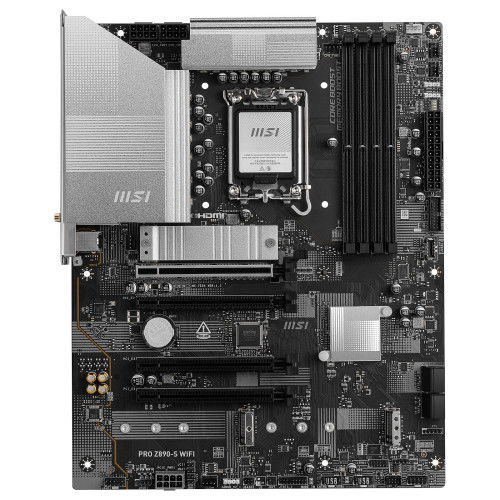 MSI Placa Base PRO Z890-S WiFi, Intel LGA 1851 Z890, 4x DDR5, Wi-Fi 7, ATX, 911-7E54-001 MSI Placa Base PRO Z890-S WiFi, Intel LGA 1851 Z890, 4x DDR5, Wi-Fi 7, ATX, 911-7E54-001