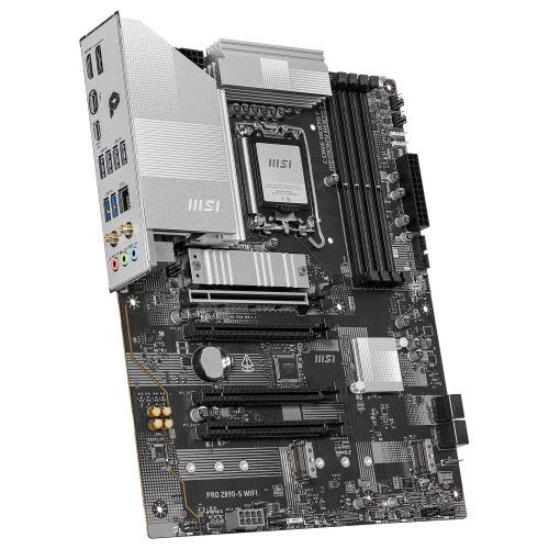 MSI Placa Base PRO Z890-S WiFi, Intel LGA 1851 Z890, 4x DDR5, Wi-Fi 7, ATX, 911-7E54-001 MSI Placa Base PRO Z890-S WiFi, Intel LGA 1851 Z890, 4x DDR5, Wi-Fi 7, ATX, 911-7E54-001