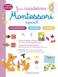 VOX Gran cuaderno Montessori especial concentración, atención y memoria