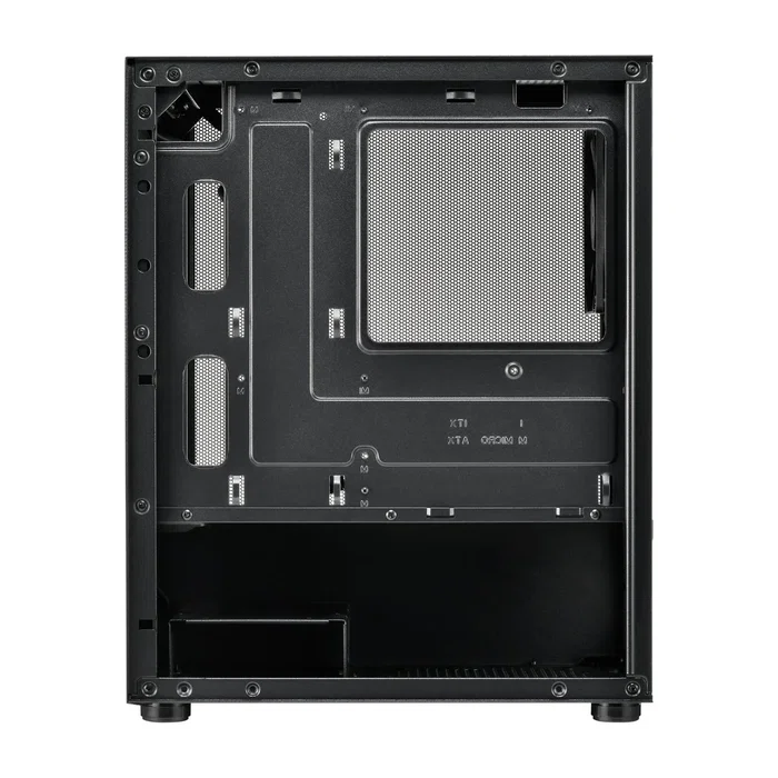 FSP S110-B Carcasa Torre Mini PC, Factor de Forma Pequeño (SFF), Negro, Compatible micro-ATX y Mini-ITX, con Malla de Metal, Ref. POC0000240
